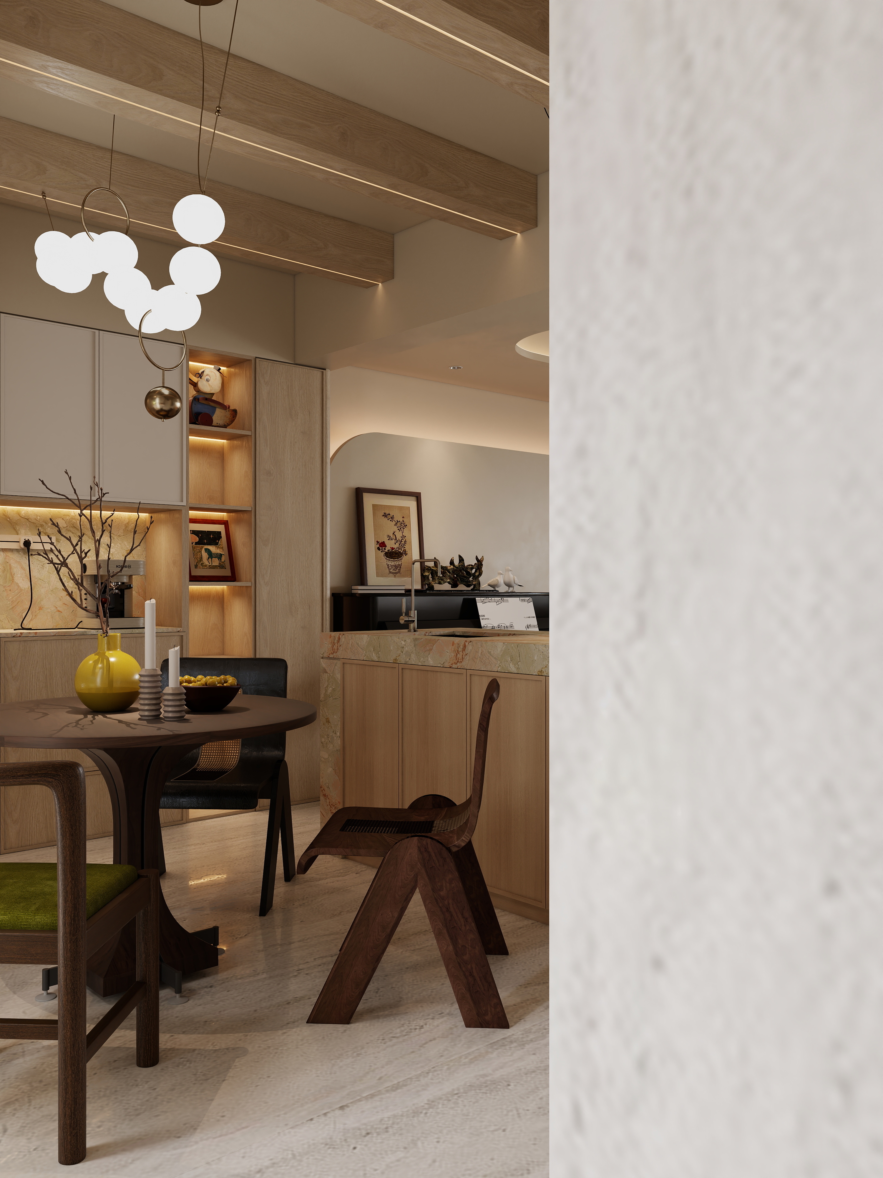 186****3879lzOA-两层奶油中古装修效果图