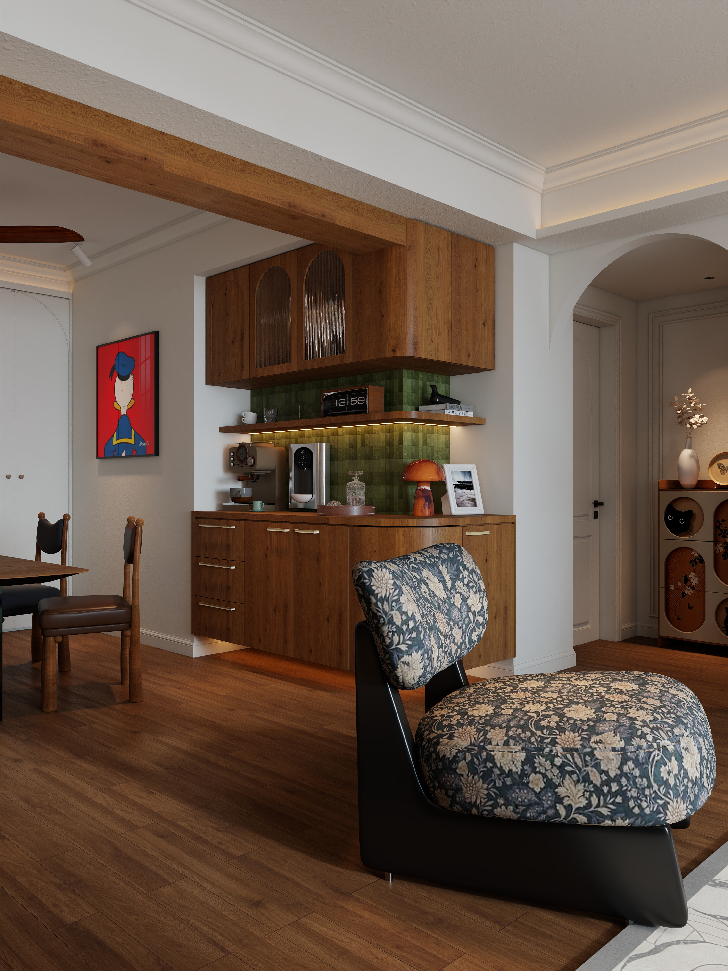 一木设计宇哥-美式中古风-装修设计方案