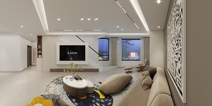 e设计师-中港城 永安嘉苑 效果图-装修设计方案