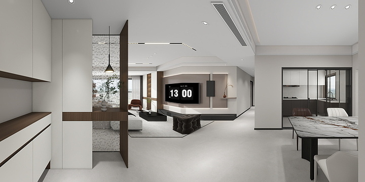 润创装饰@-意式极简-正商伊河宽境38-2-402-装修设计方案