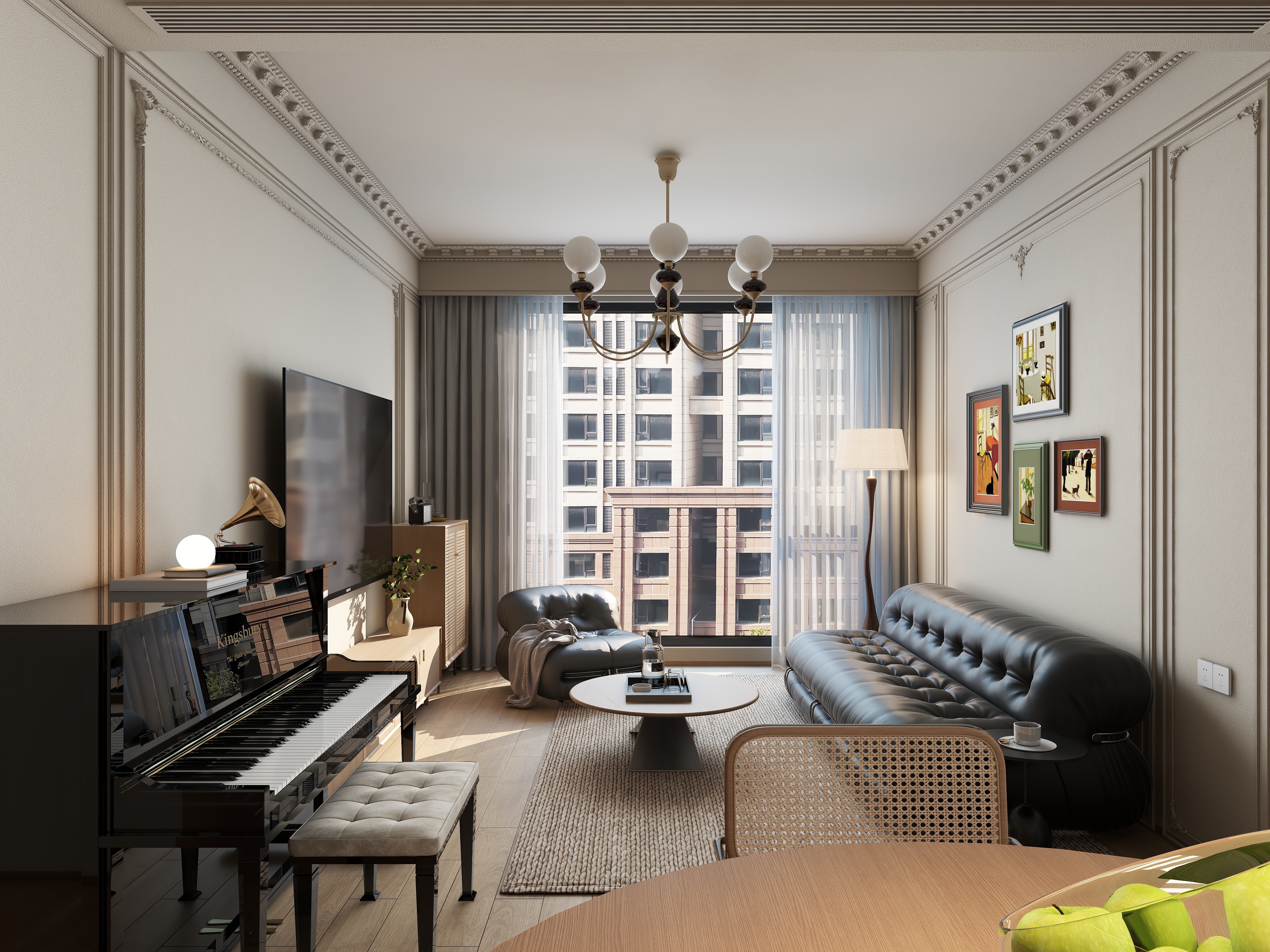 汐墨--XMDesign-中古风-装修设计方案