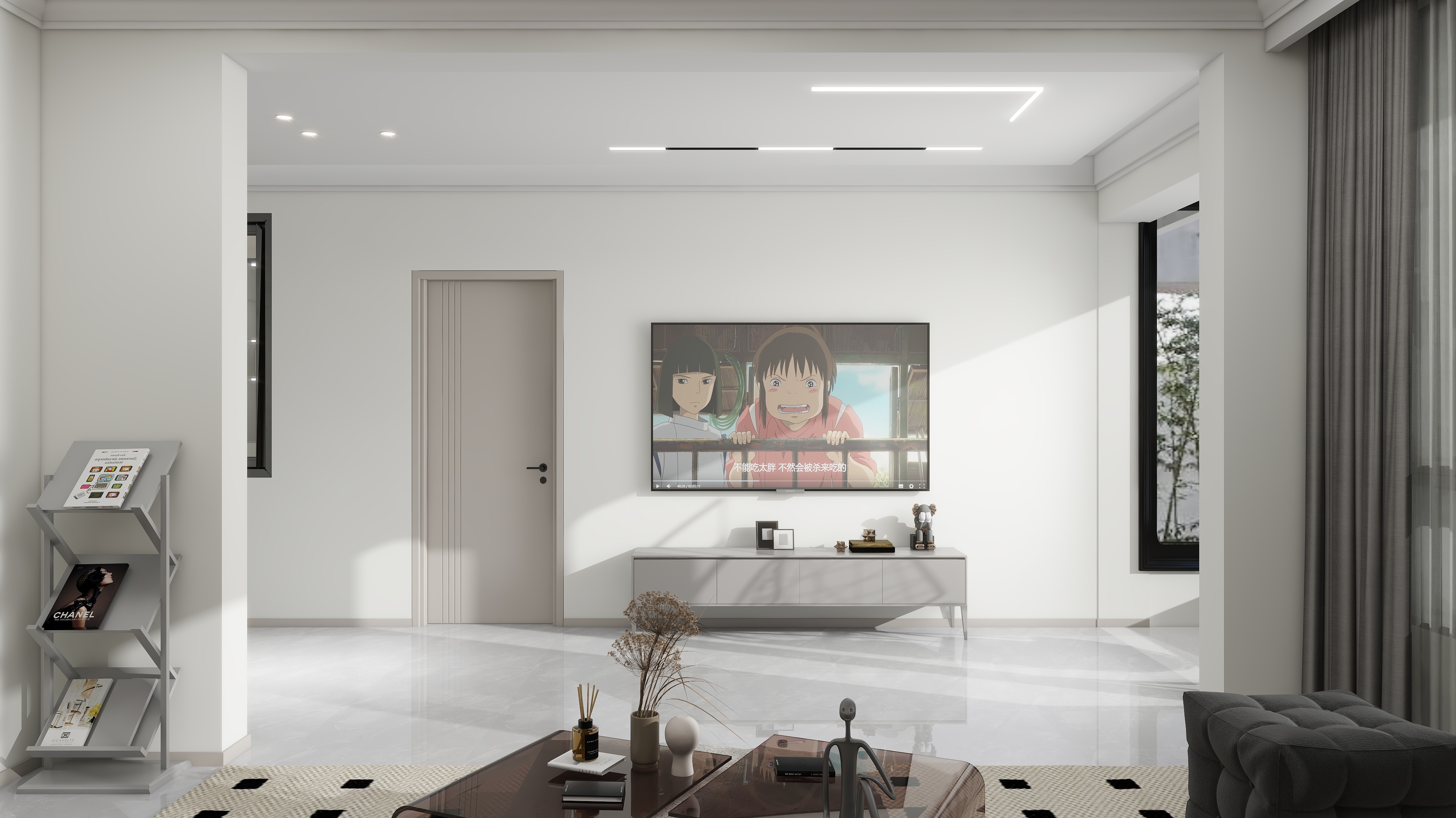 设计师-郭璇-陕西杨凌-林氏窑别墅装修效果图