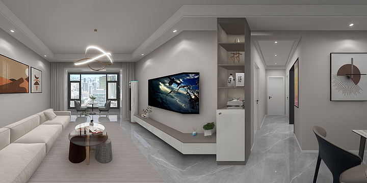 温暖的心521-国宾一号115户型-装修设计方案