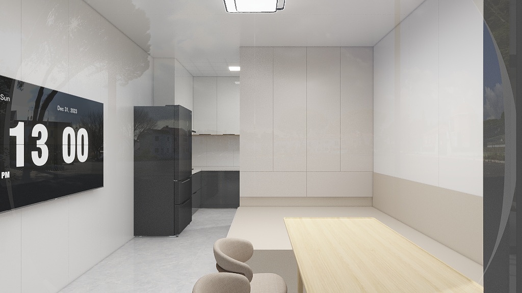 HopesrvZO-林业家园车库(CAD原始平面图)-装修设计方案