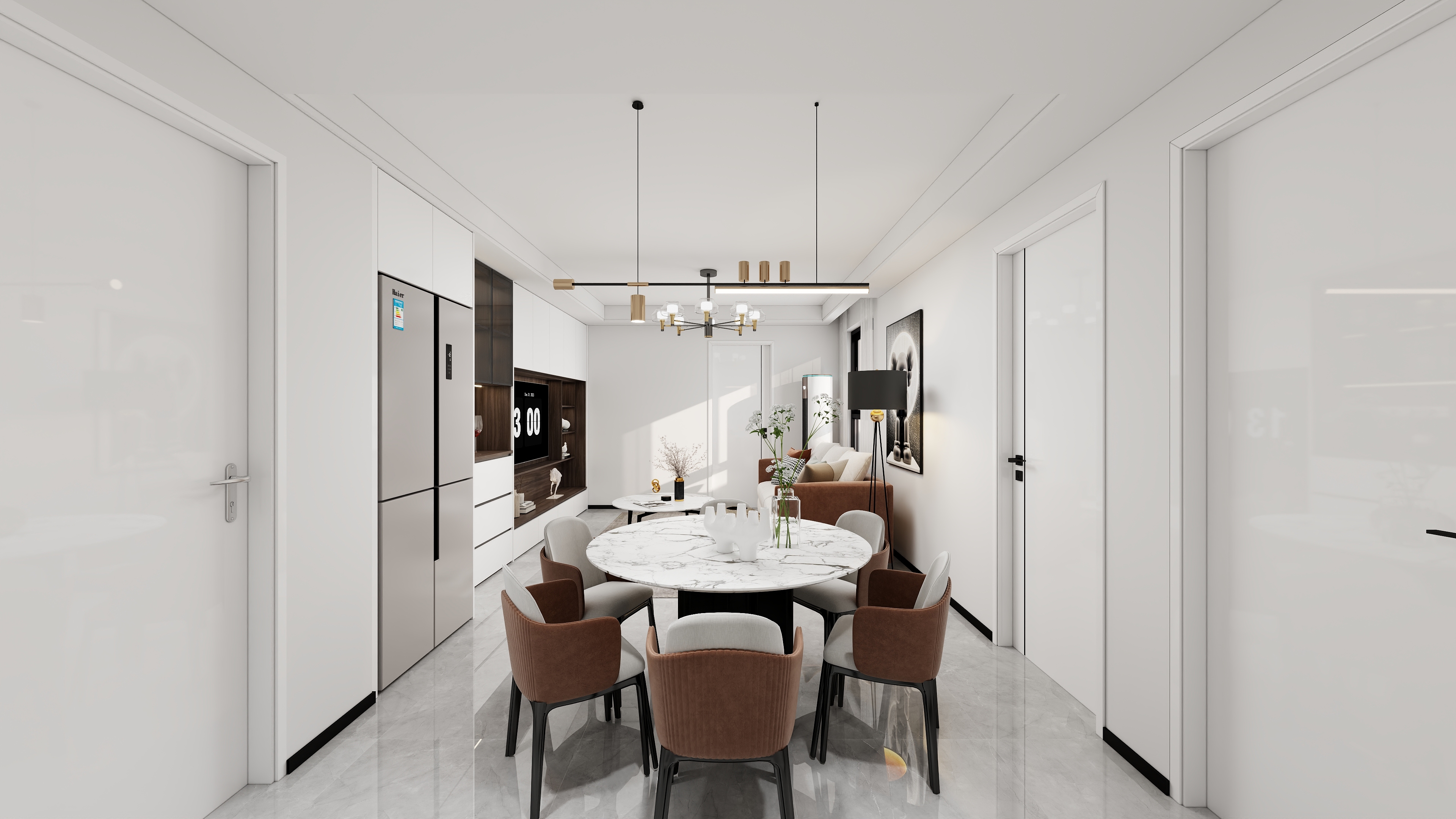 李锦元-南京绿洲南苑B区27-2-1306司米整家定制-装修设计方案