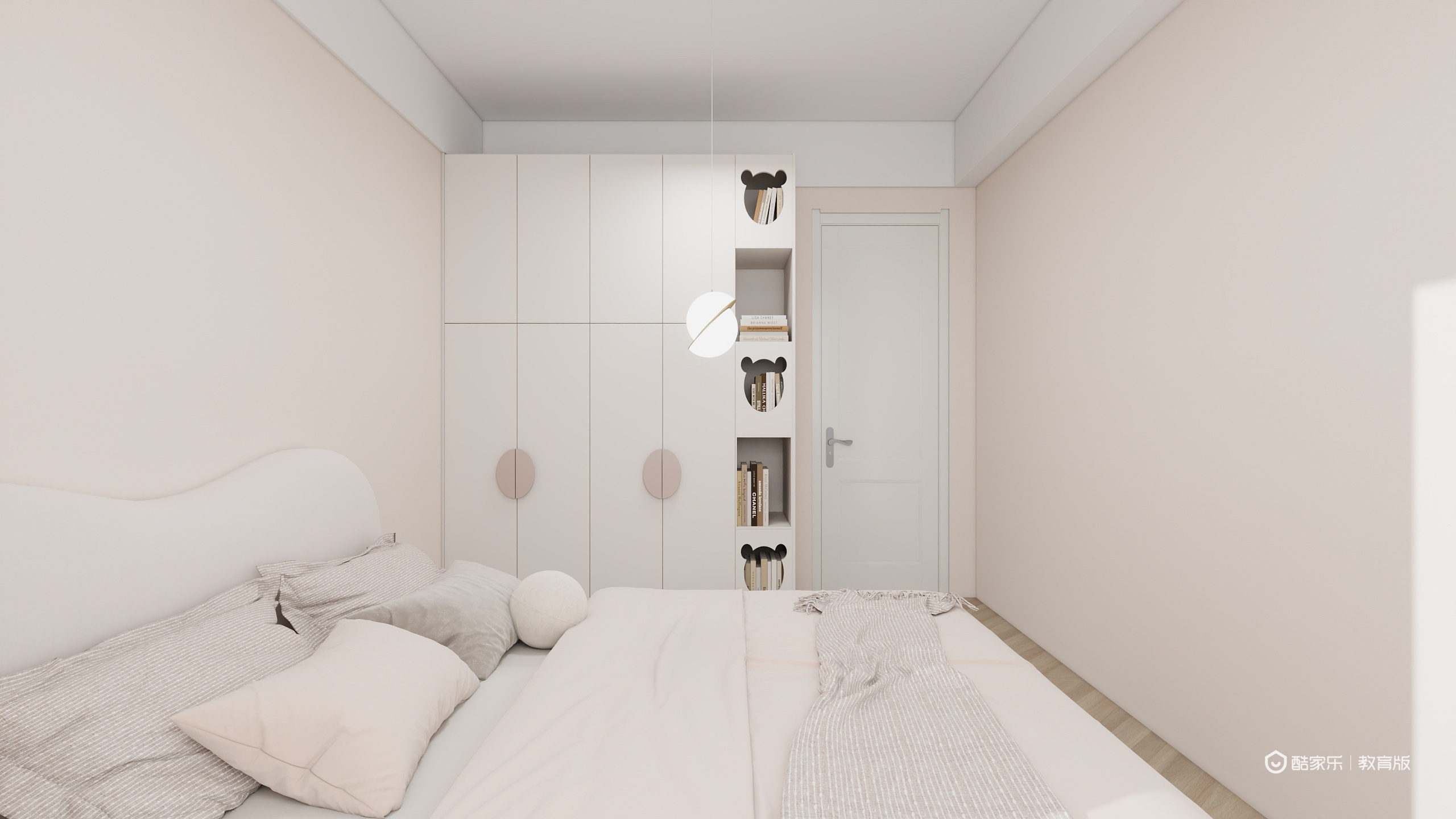 历歌-平顶山工业职业技术学院  李金香2一层儿童房装修效果图第2张