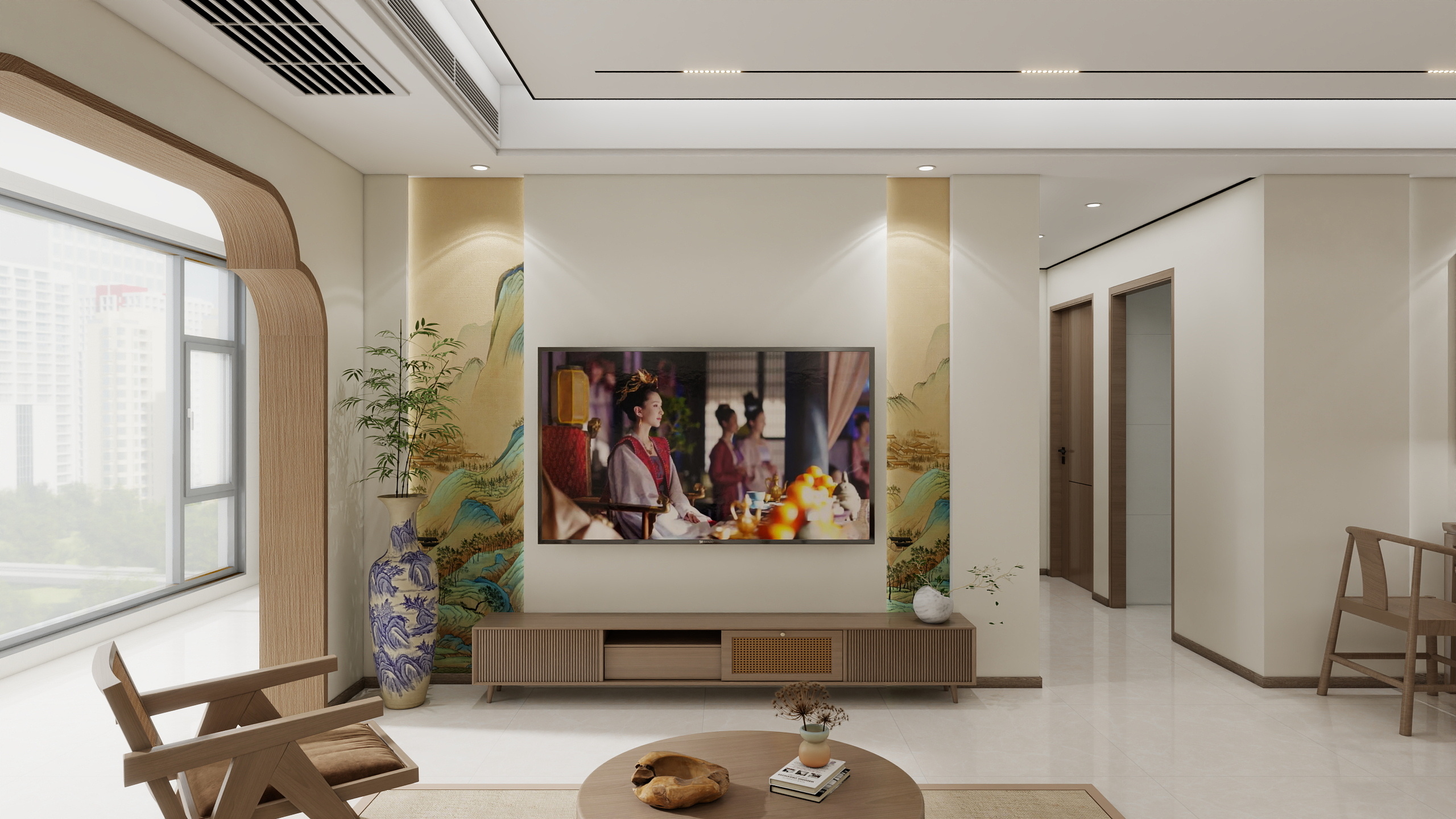 温暖的心521-雅居乐110平米（宋氏美学）-装修设计方案