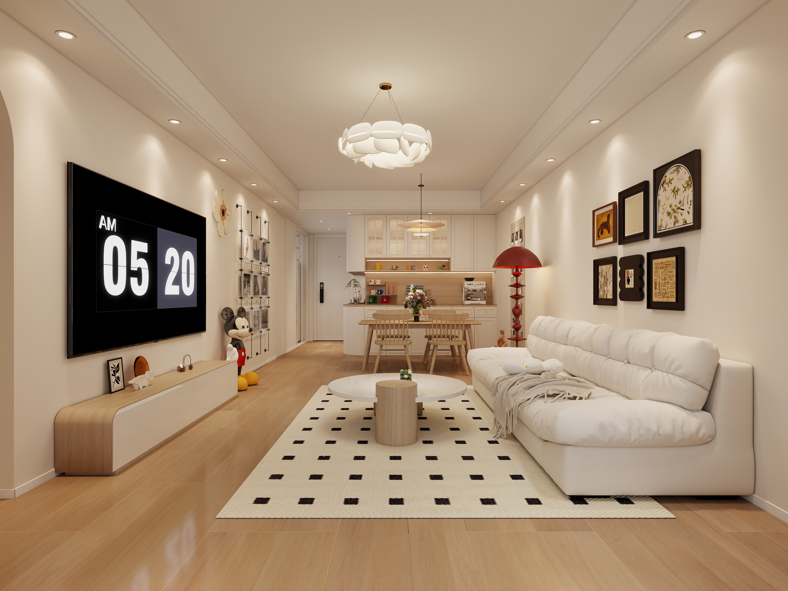 JoyvESM-120㎡2室-装修设计方案