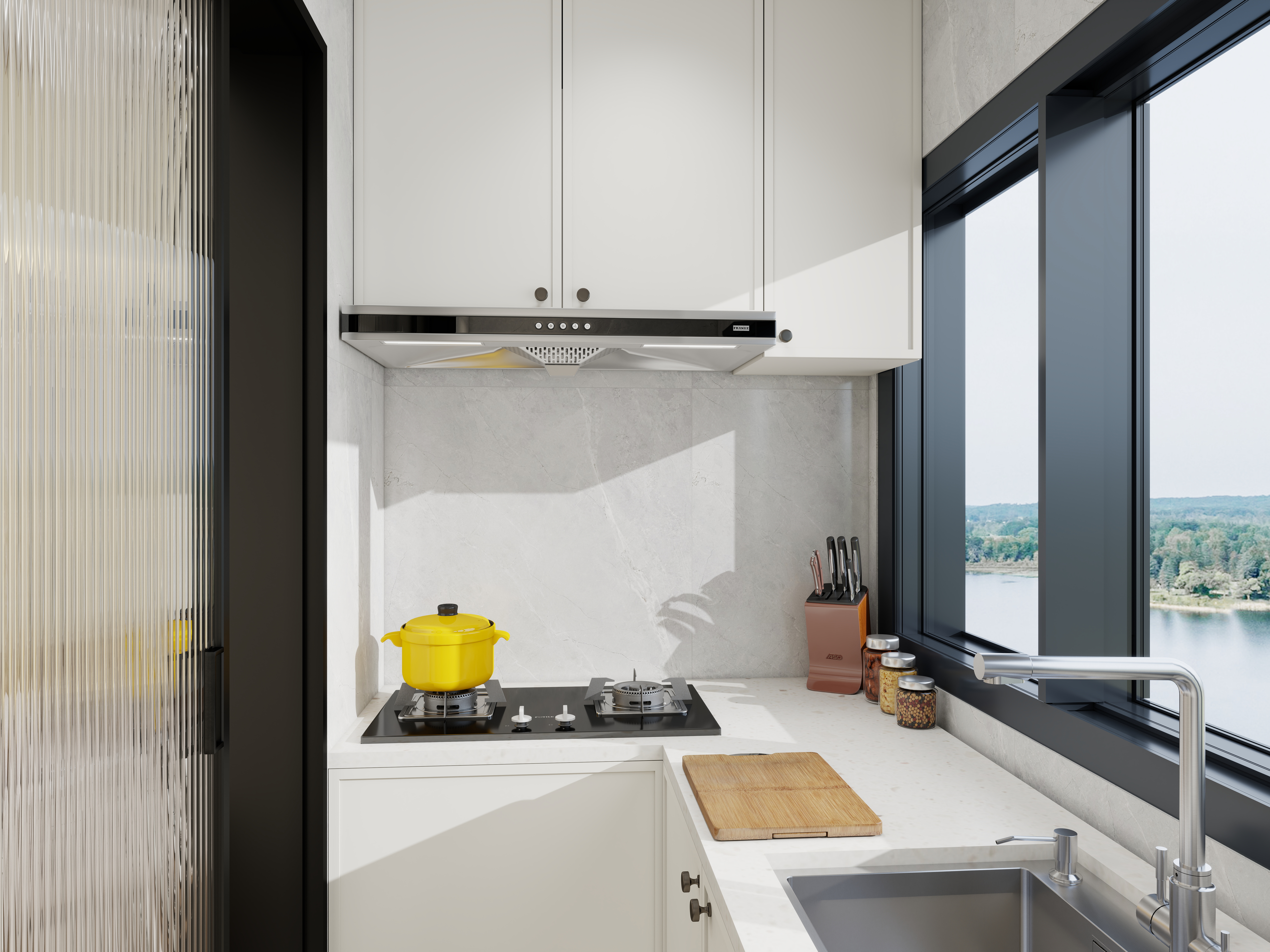 千饰空间-现代简约52㎡1室-装修设计方案