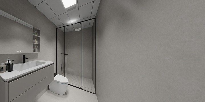 DS-Juno-奶油风（自建）-140平-两套-米白-装修设计方案