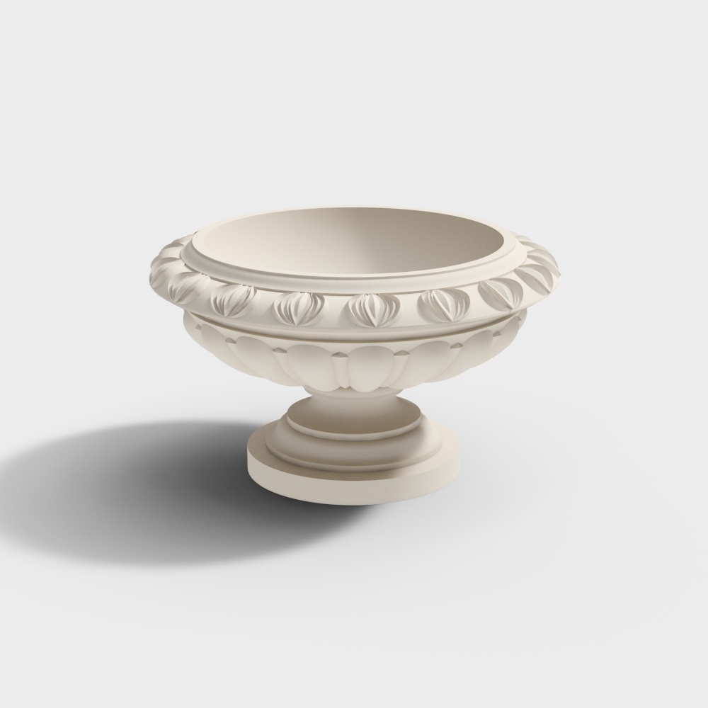 喷泉美陈3D模型