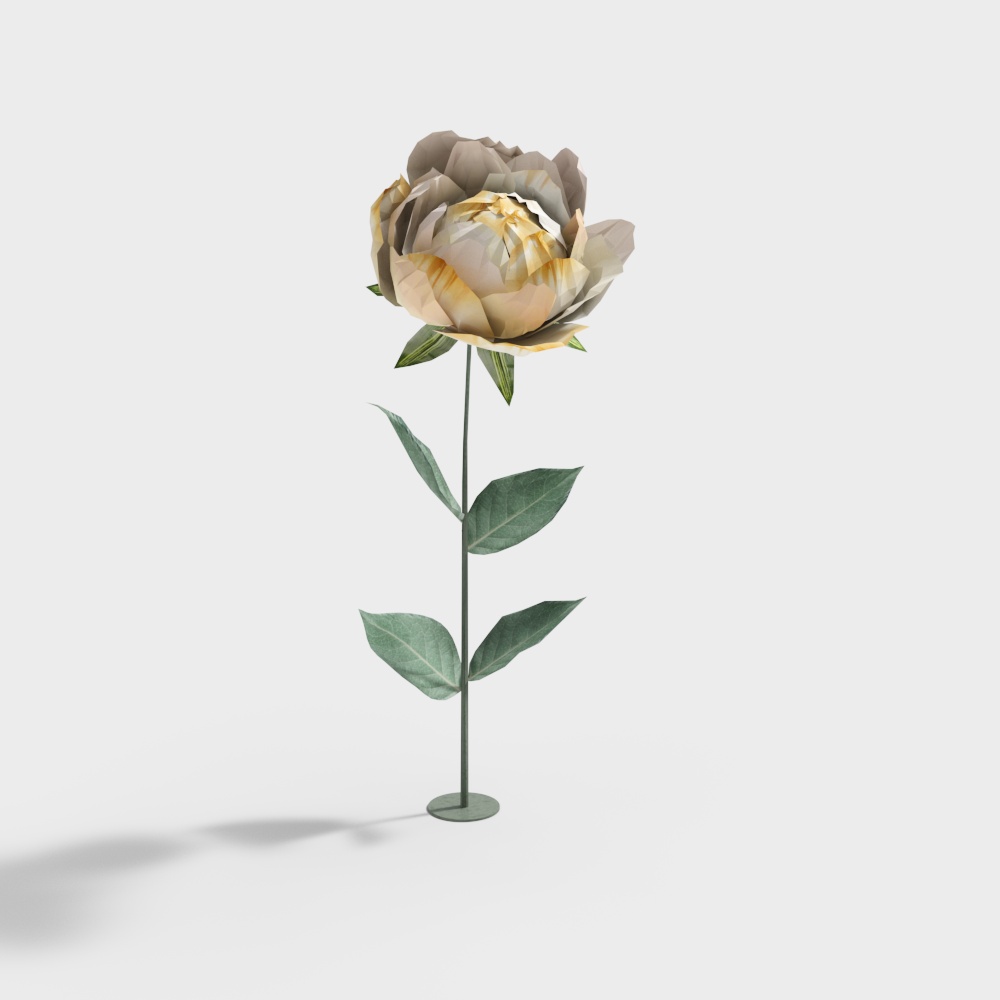 现代婚礼花艺美陈 3D模型