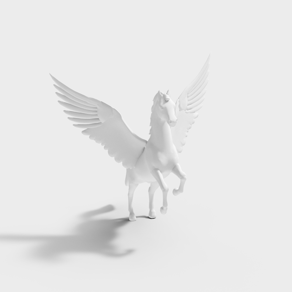 天马装饰3D模型