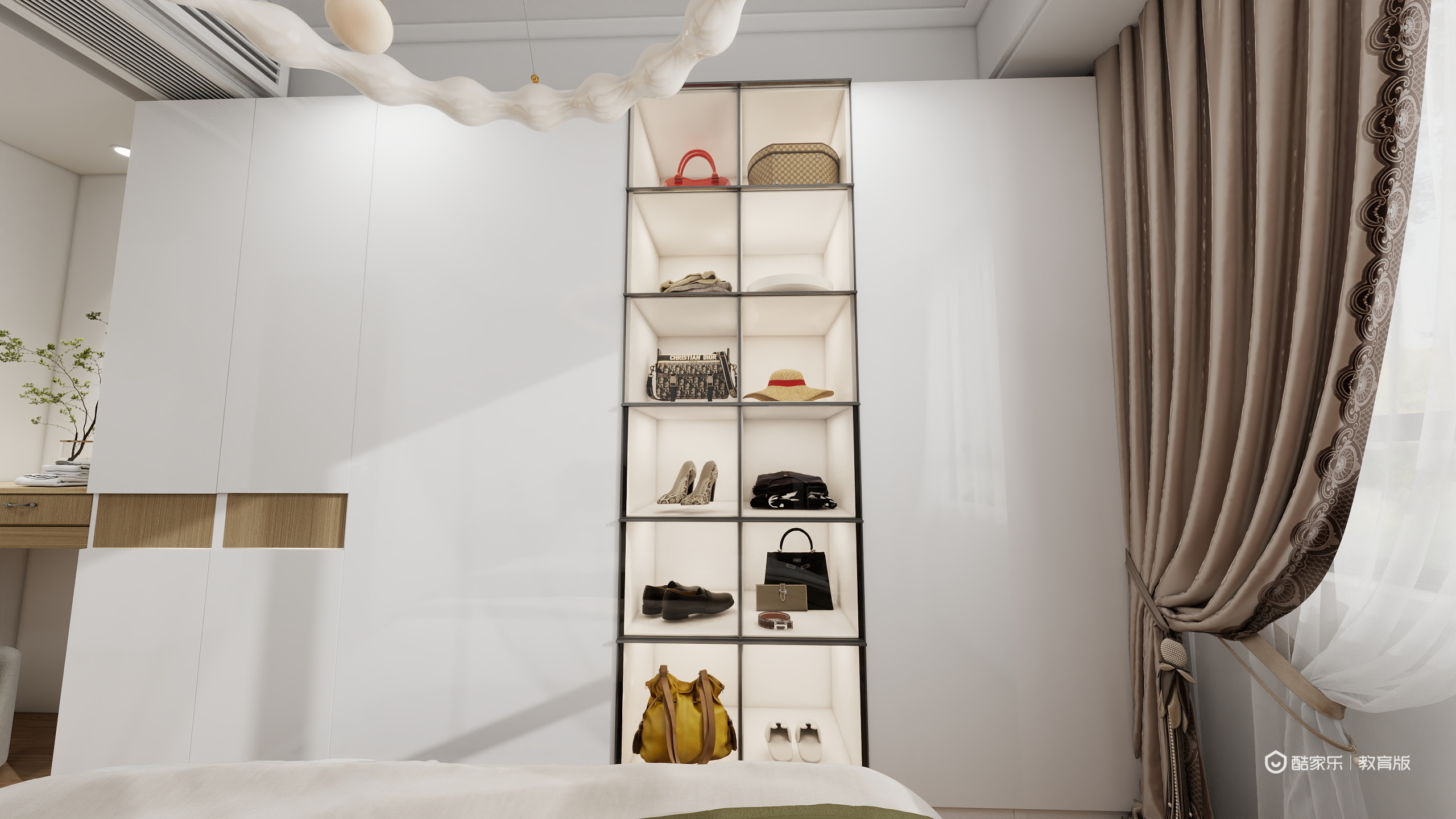 文淑嫱-东莞市轻工业学校文淑嫱装修效果图