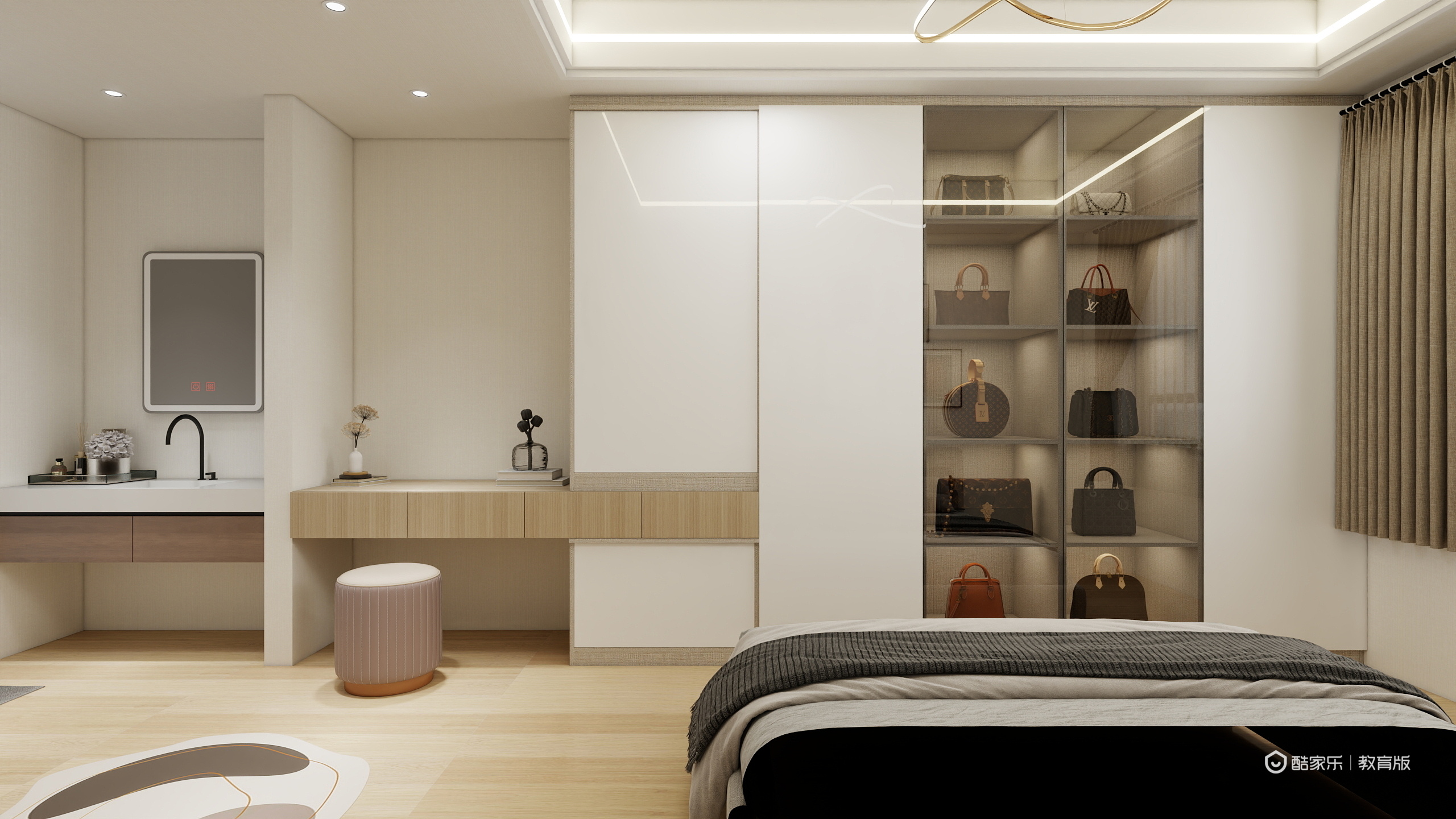 黄秋荟-24㎡1室-装修设计方案