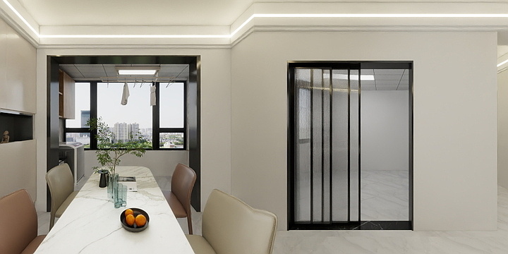 梦水寒飞-留坝150户型-装修设计方案