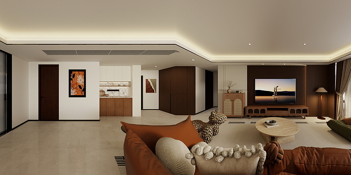 王清苡-绿城春熙潮鸣-装修设计方案