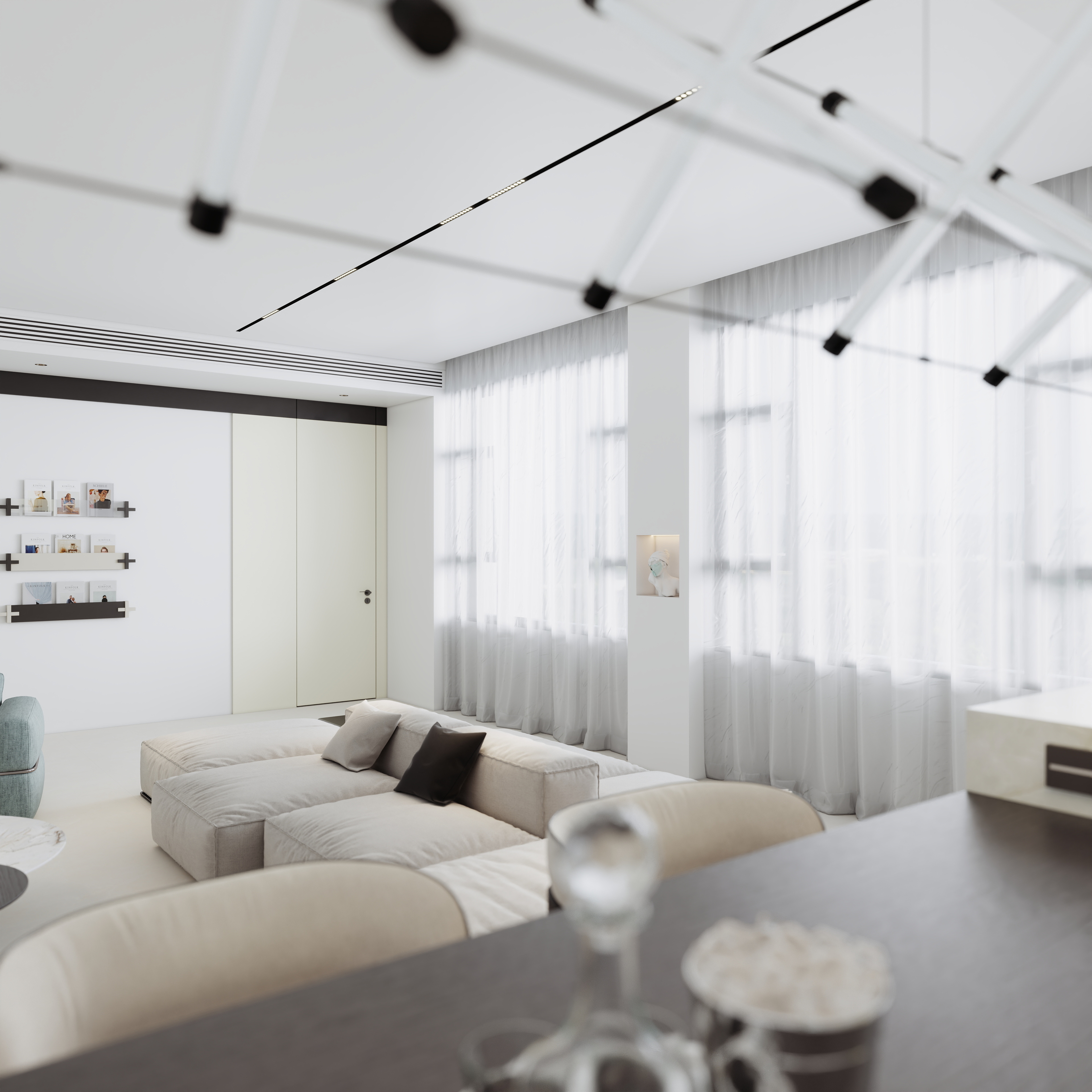 彭文廉-顶层复式-普佩斯米灰-装修设计方案