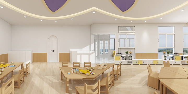 肥鹅设计丨小方-幼儿园-装修设计方案