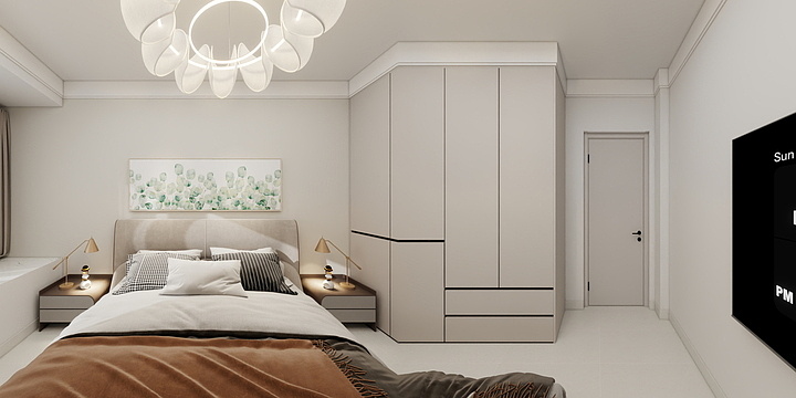 設計饰空-花语佳境7-802-装修设计方案