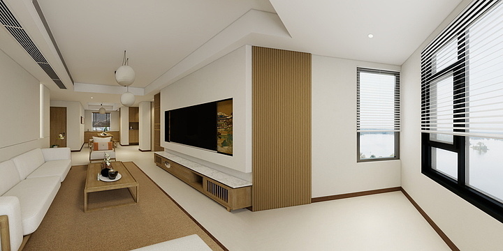 沈陈-108㎡3室-装修设计方案