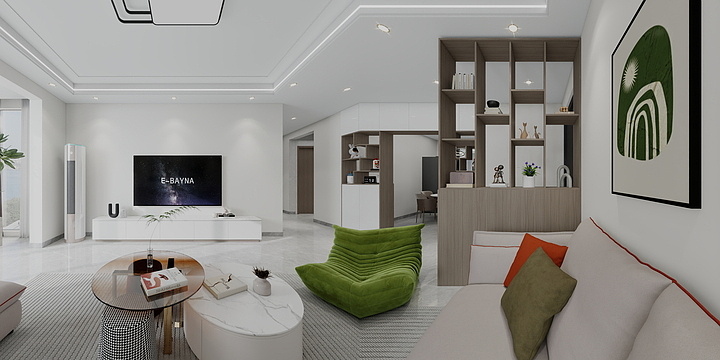 罗颖Zz-2201-现代风格-装修设计方案