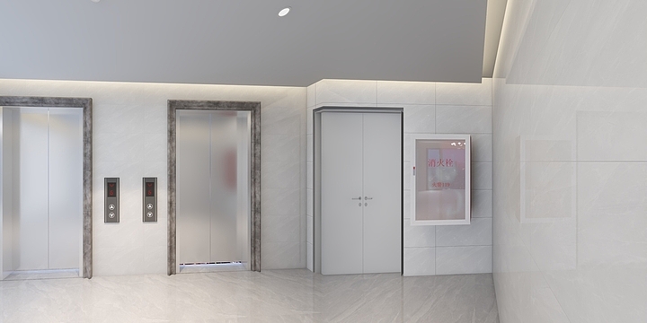 唐山千鸟装饰工程有限公司-1#地块4-5号楼合用前室-装修设计方案
