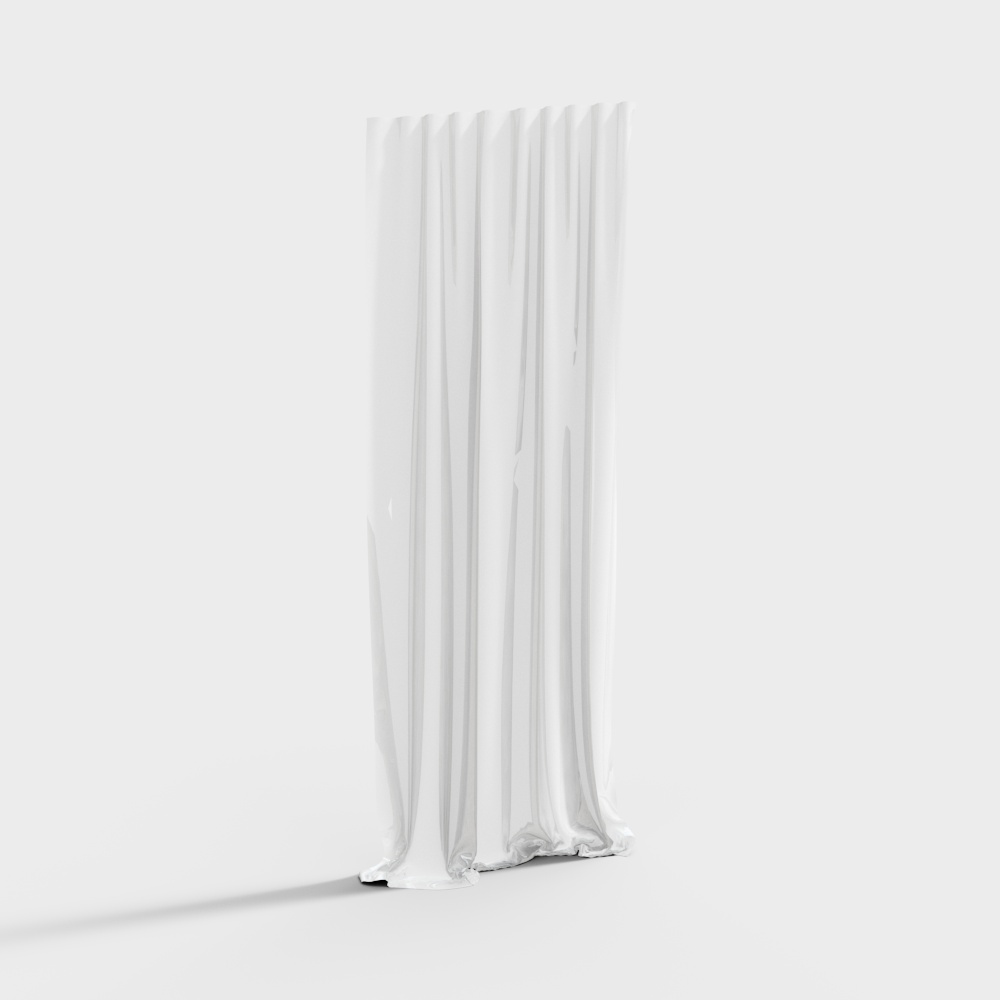 现代纱幔  3D模型