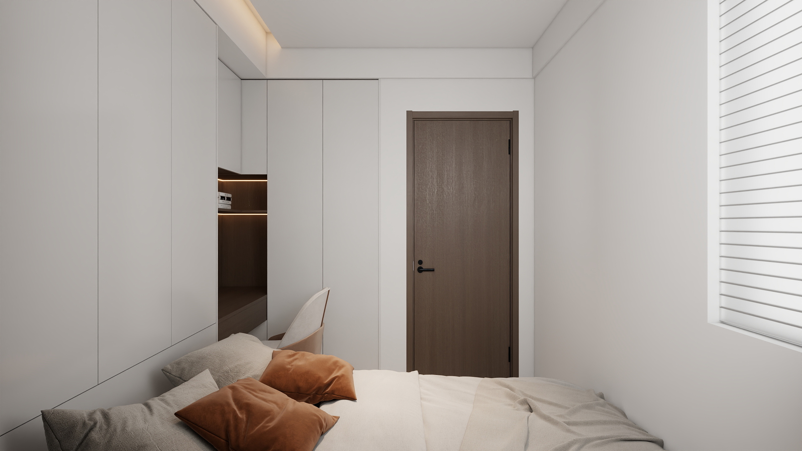 严先生YAN-77㎡2室装修效果图