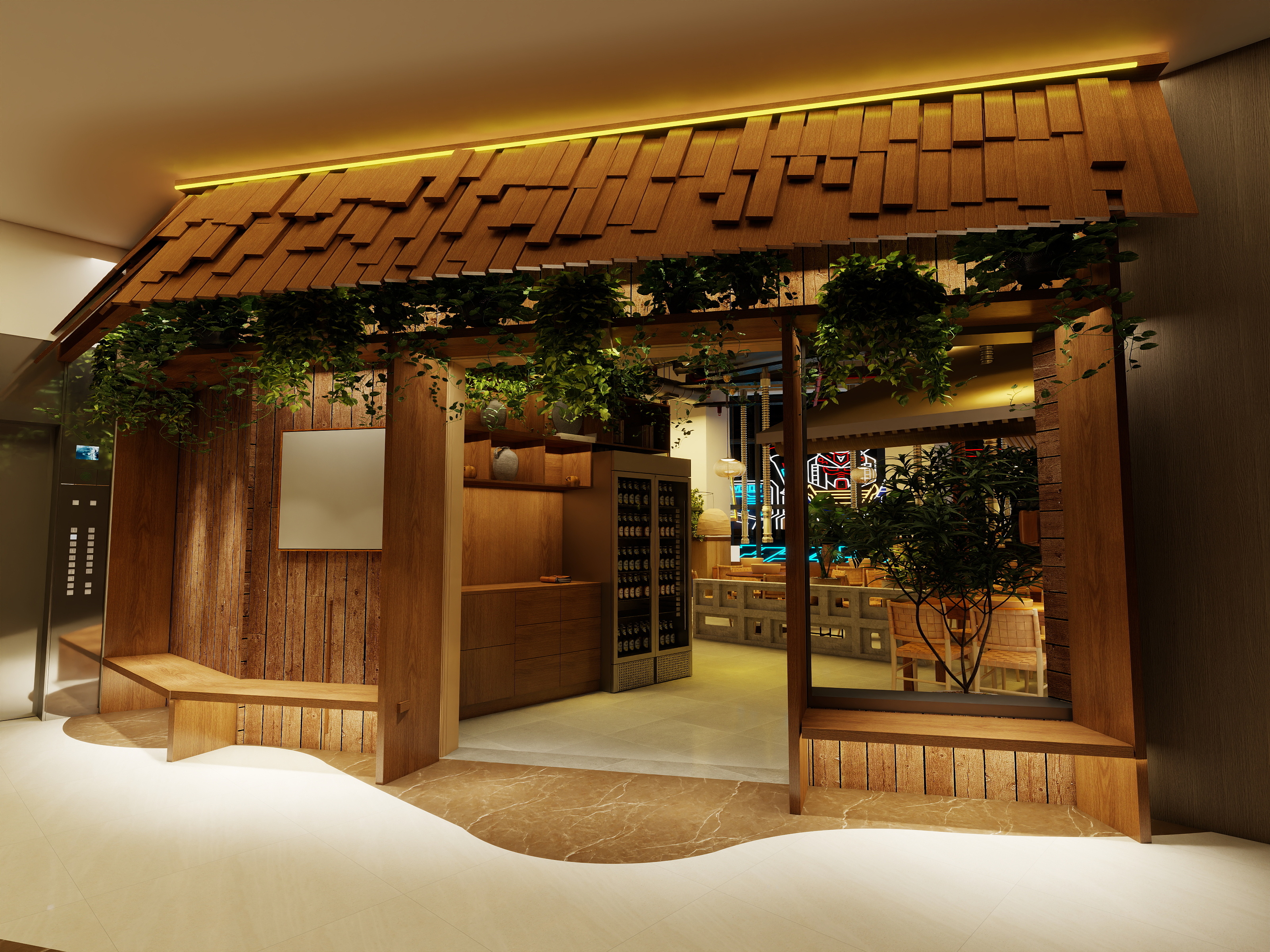 周小雯设计-烤肉店-装修设计方案