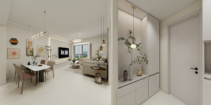 何小妹0123-御峰17-7-7-装修设计方案