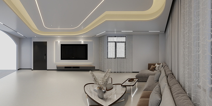 欧斯龙V欧宅高端顶墙-集贤北八巷1号-装修设计方案