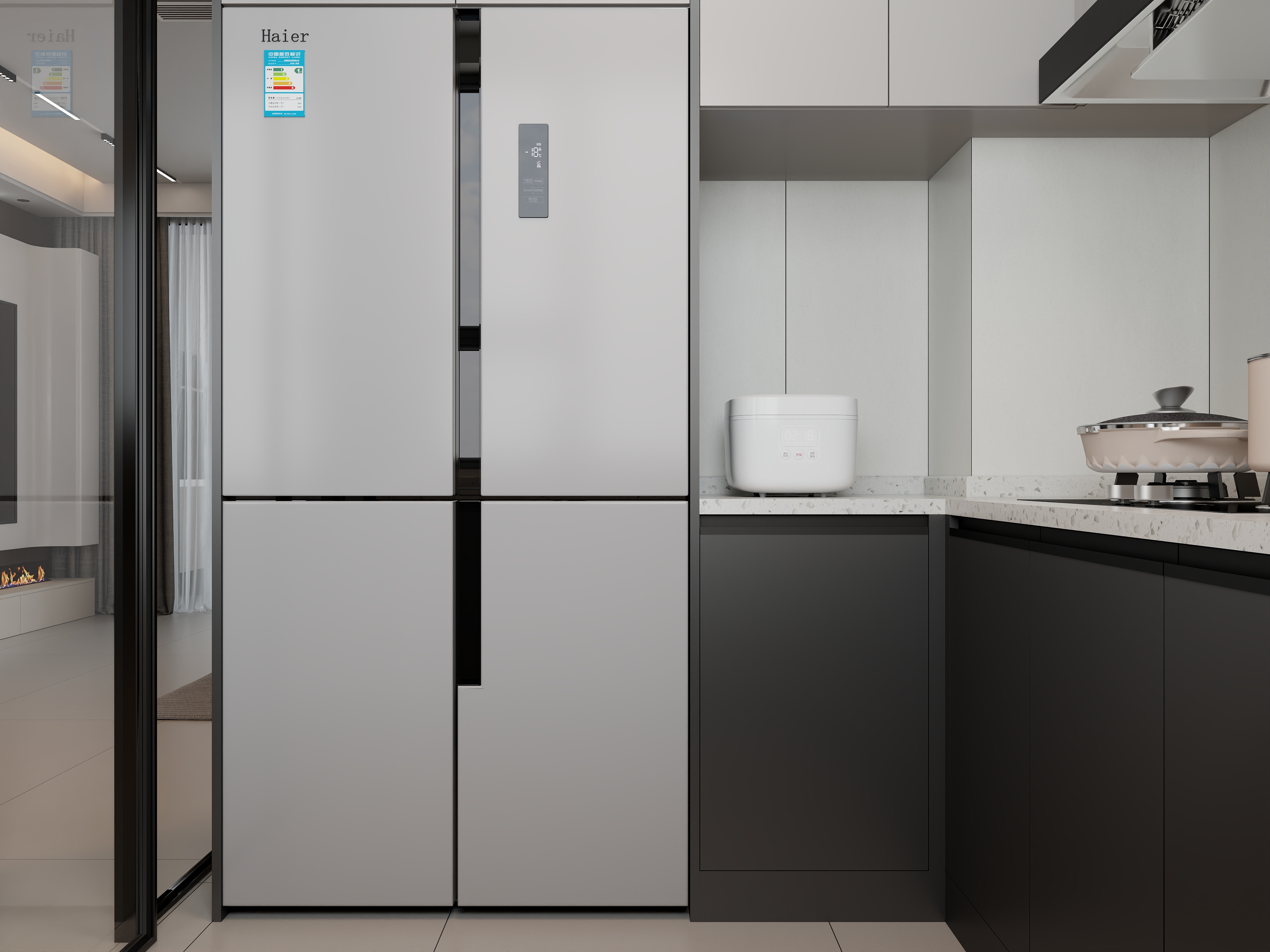 庄育霖-阳光花都114平意式轻奢2室装修效果图