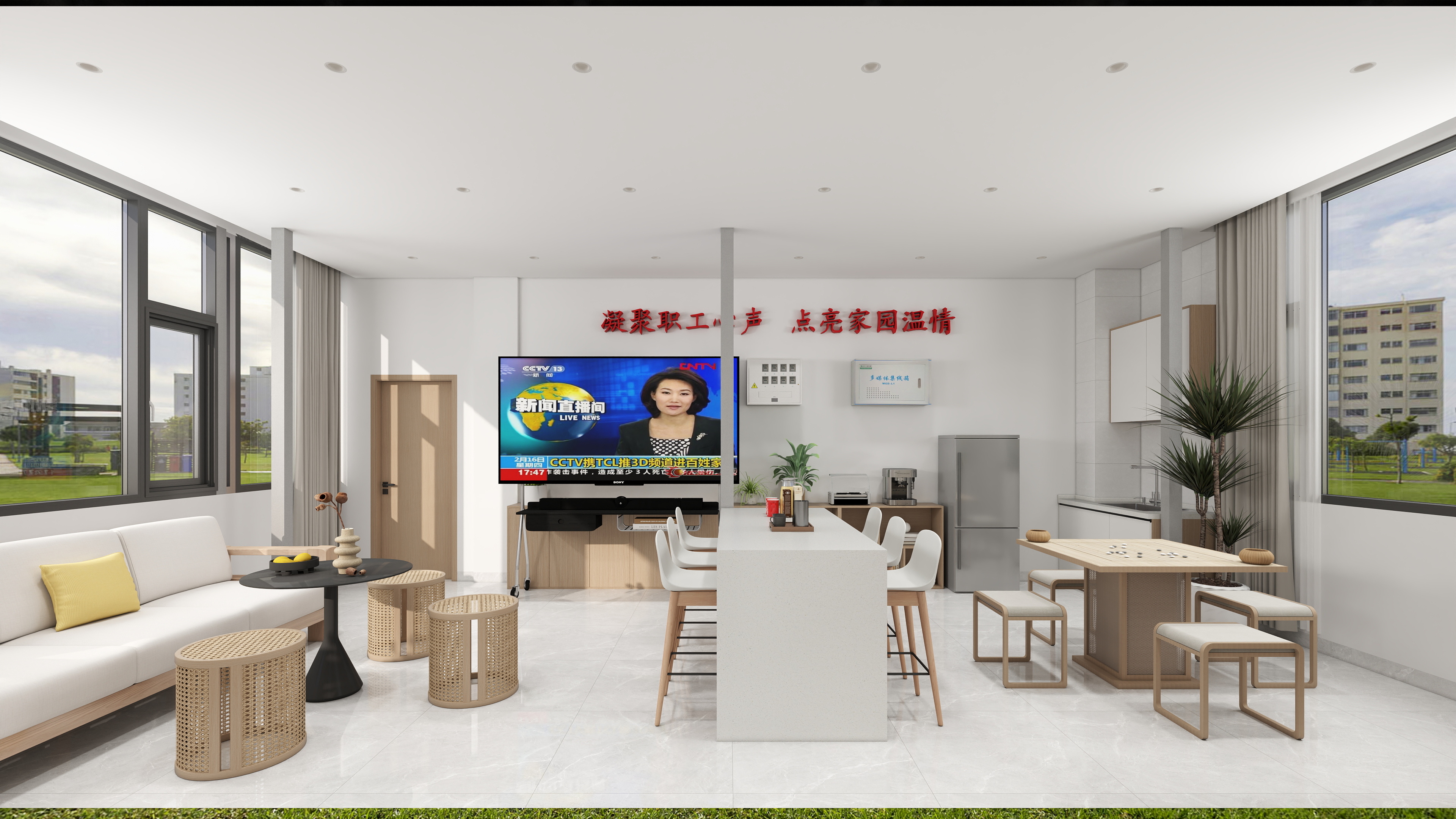 艺简设计工作室-冷泉-阳光房-装修设计方案