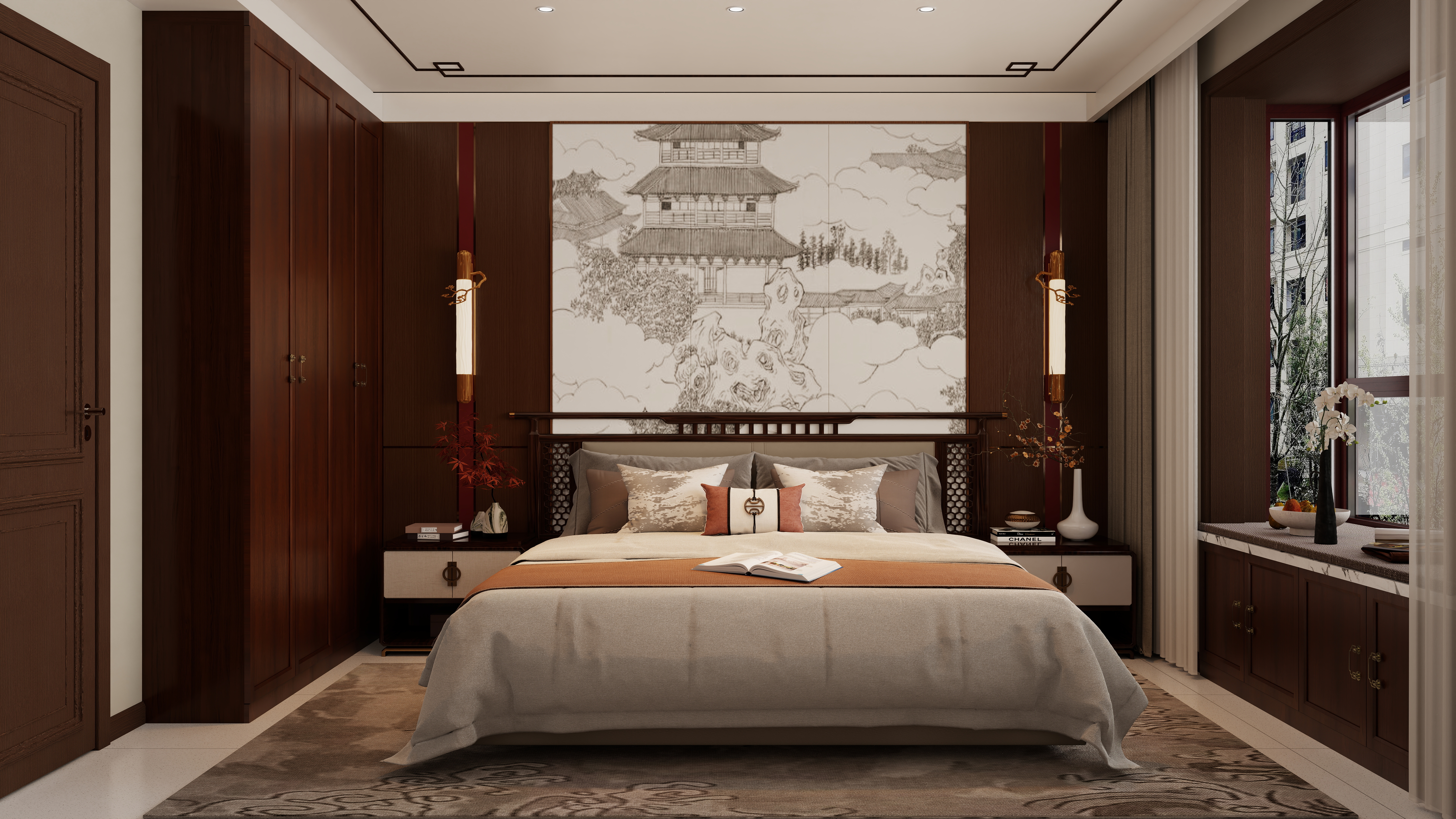 冬宁か-127㎡3室-装修设计方案