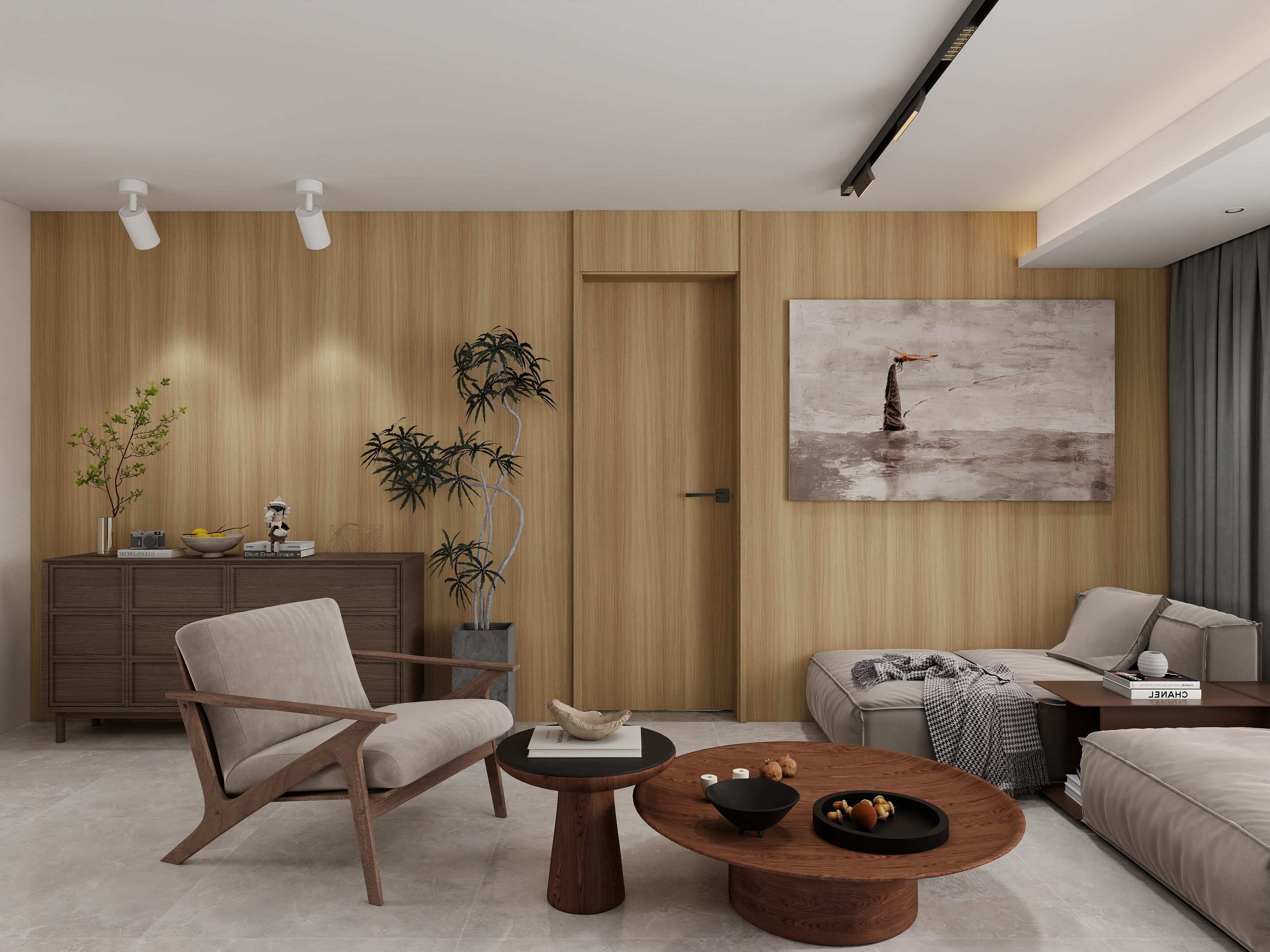 布丁cc-原木新中式-155m²3室-装修设计方案