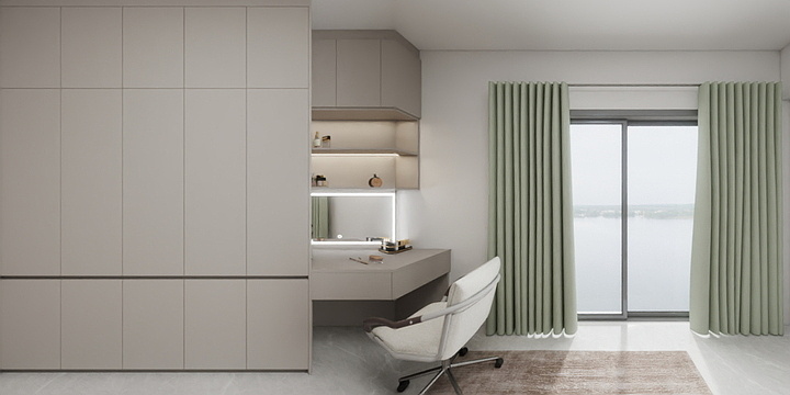 喜尔顿全案设计-衣帽间-装修设计方案