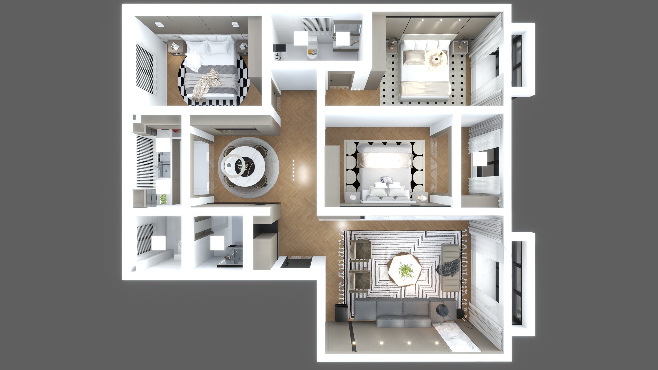 拂星-丽景-装修设计方案