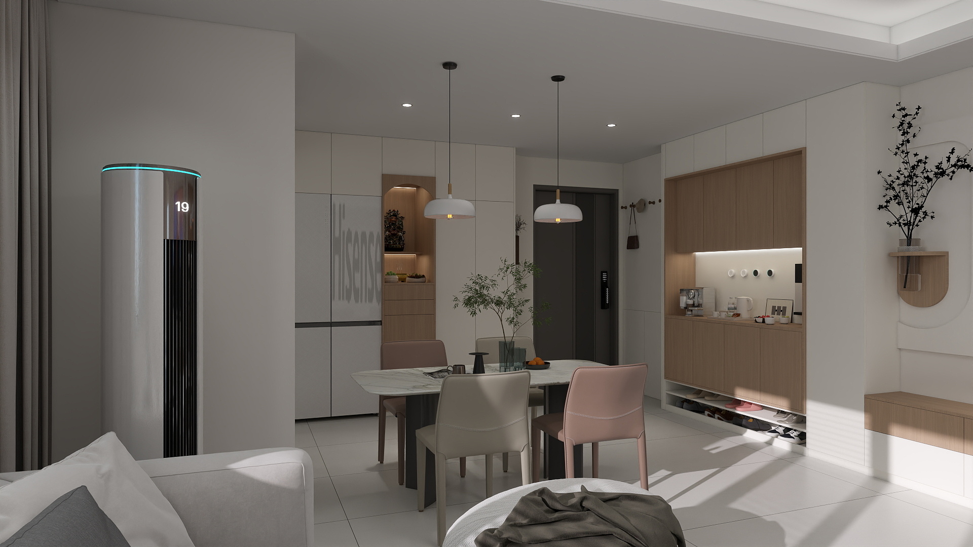 小田同学01-北冯1#1-104-装修设计方案