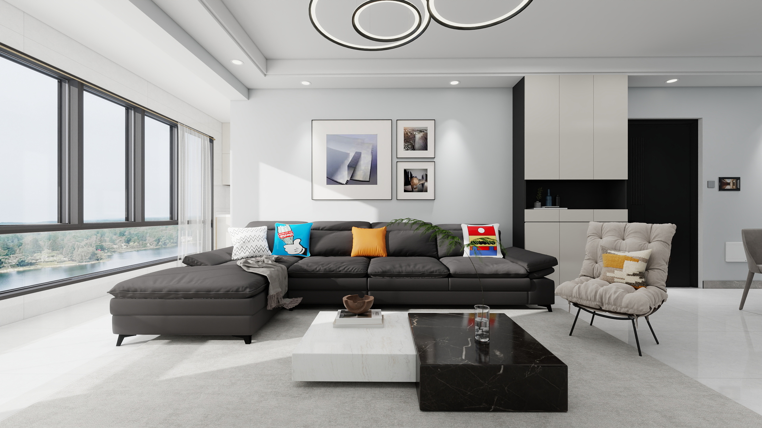 李昱伦-麒龙畔山华庭127㎡-装修设计方案