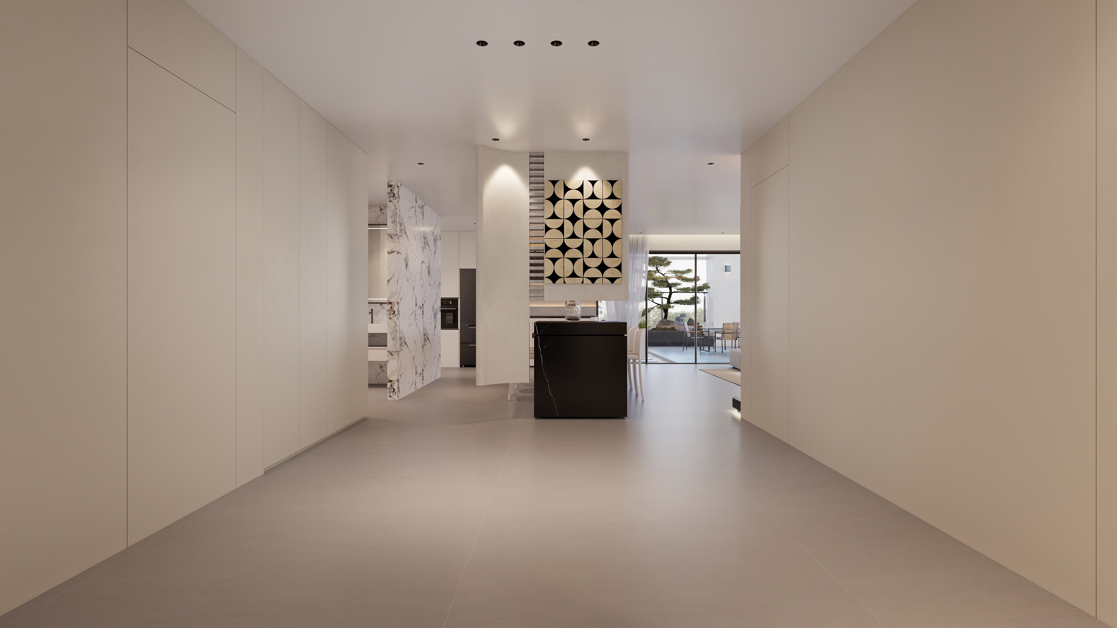 设计师1朱工-极简风装修效果图