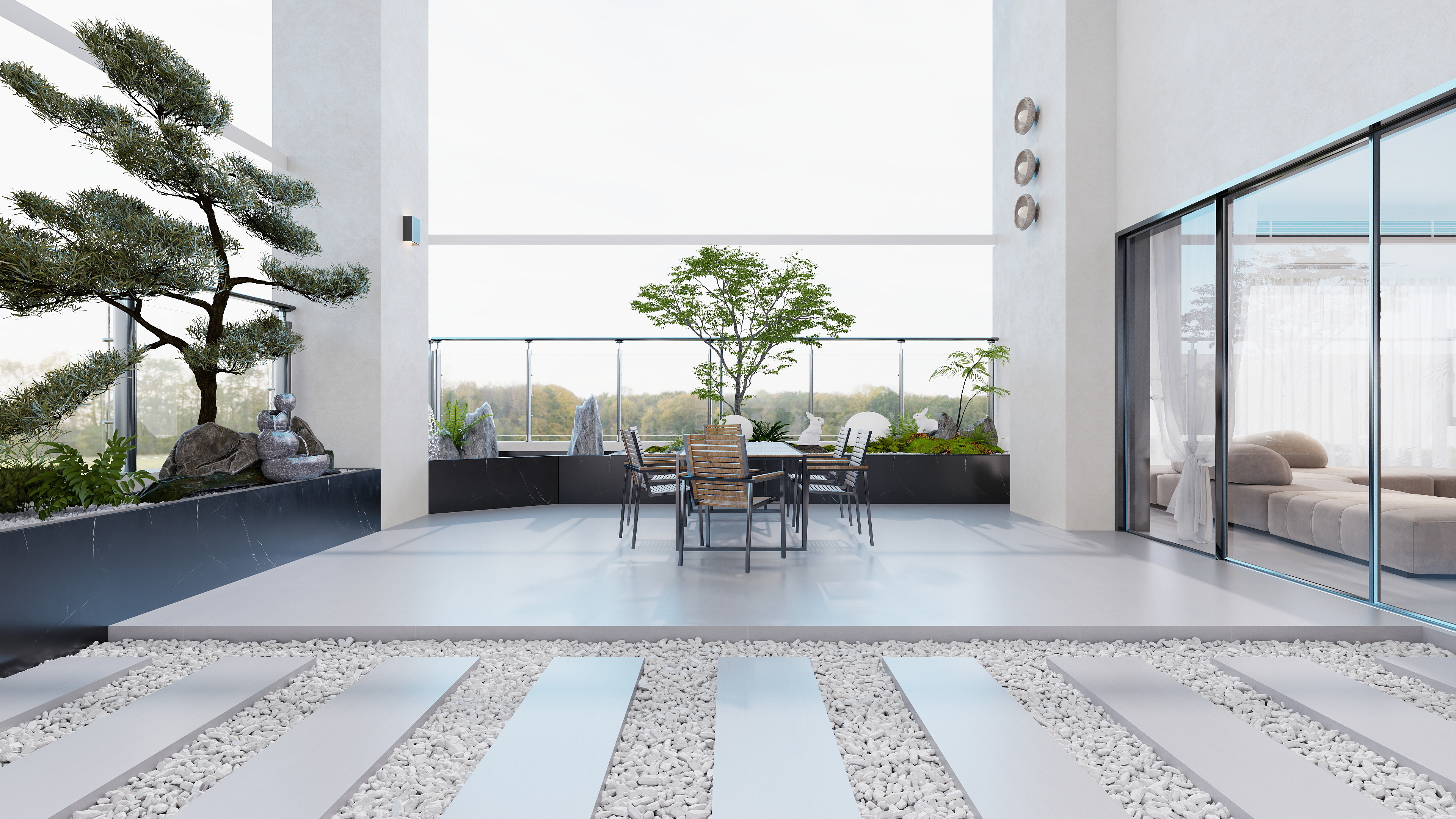 设计师1朱工-极简风装修效果图