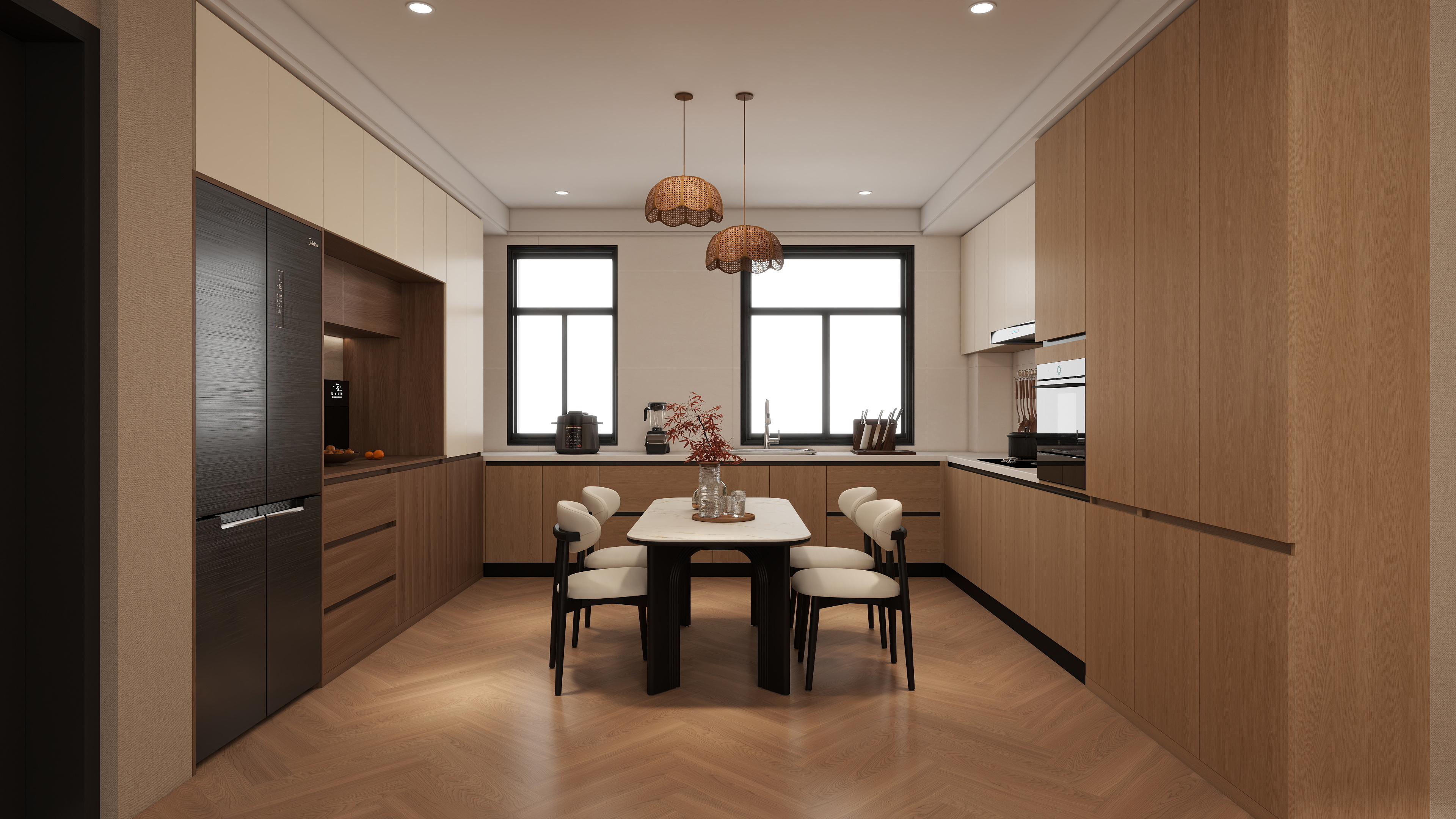 J卢广宇(拎)-摩卡系列：贵和龙玺东户装修效果图