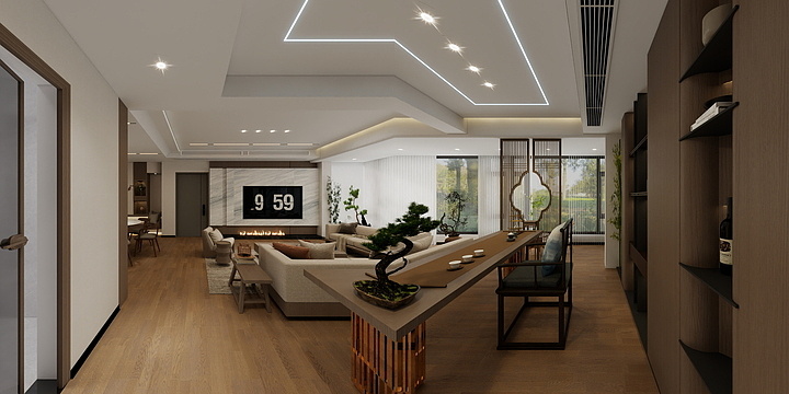 装修喻算师-温泉小镇美学-装修设计方案