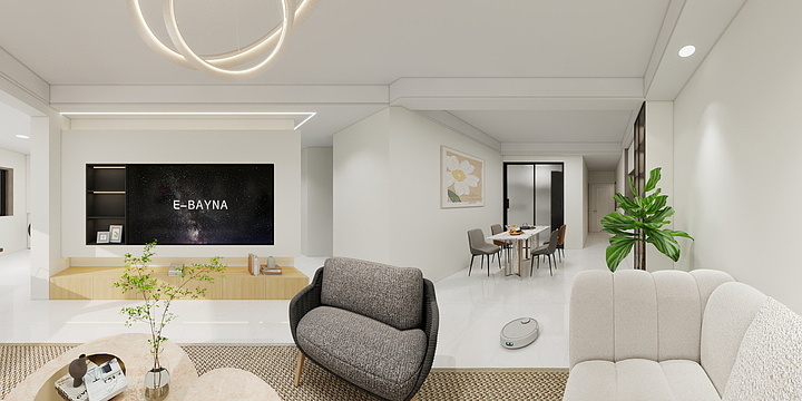 A启航全屋定制-凤凰院123㎡3室-装修设计方案