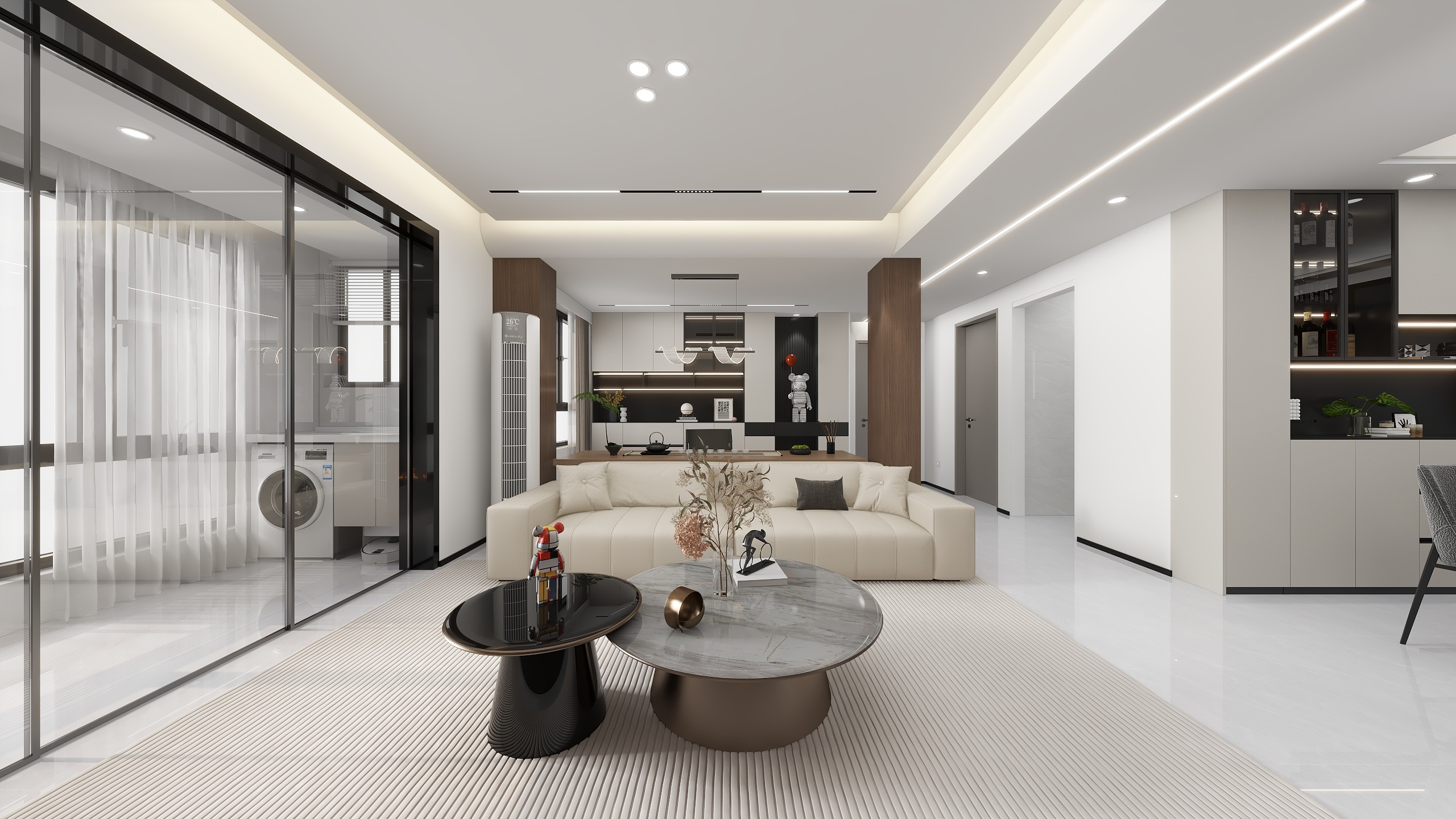 雾漫樱纪-雅苑134㎡3室-装修设计方案