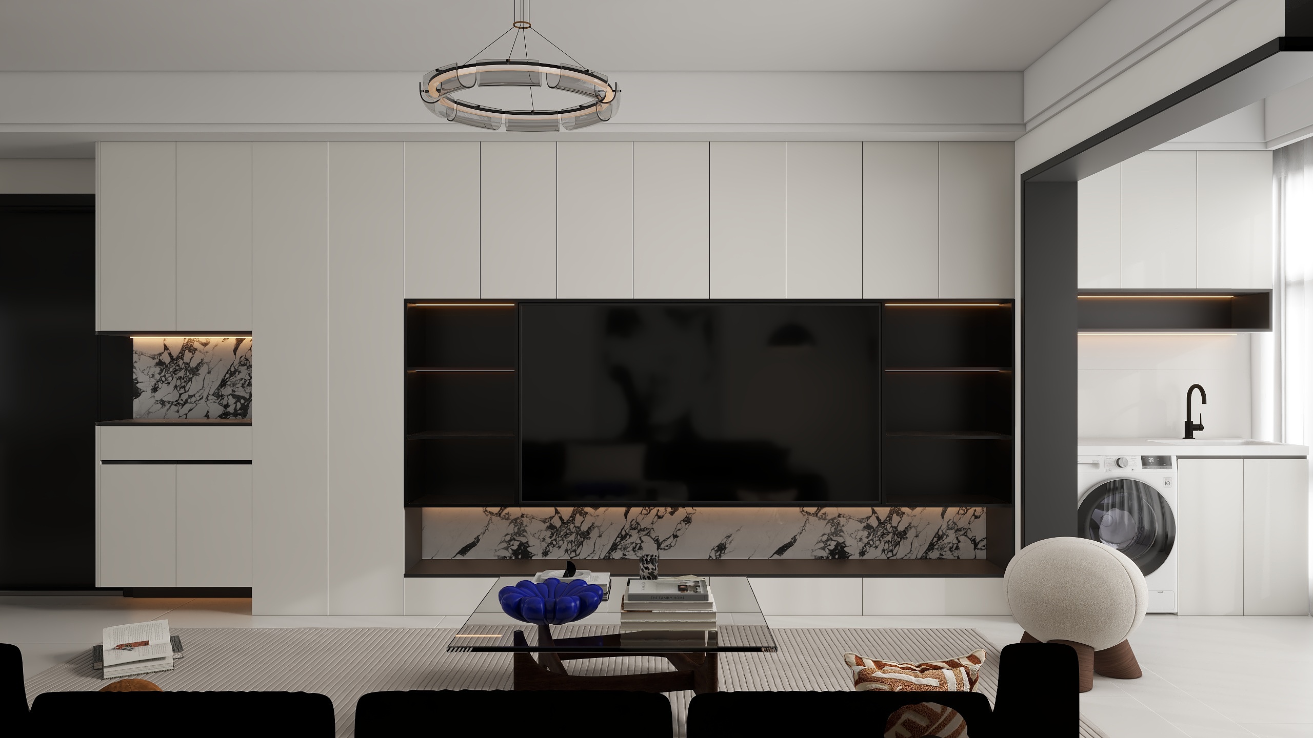 Evde-5.22黑白-装修设计方案