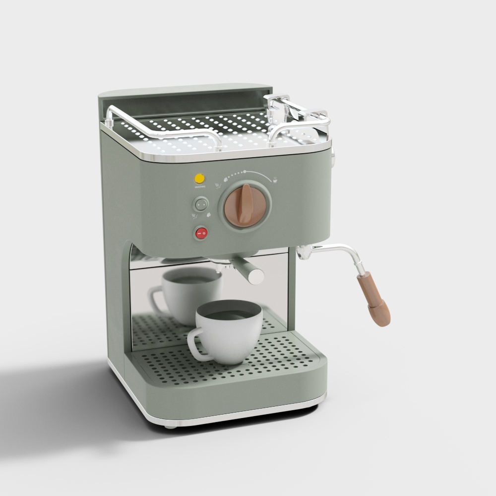 现代咖啡机-无logo 