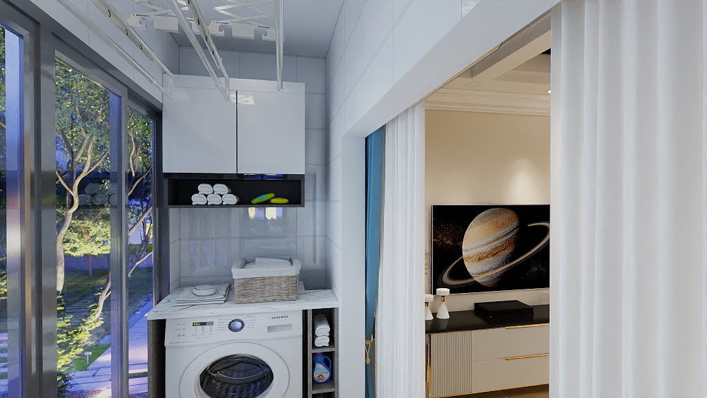 180*DEkq-中德英伦联邦87㎡4室-装修设计方案