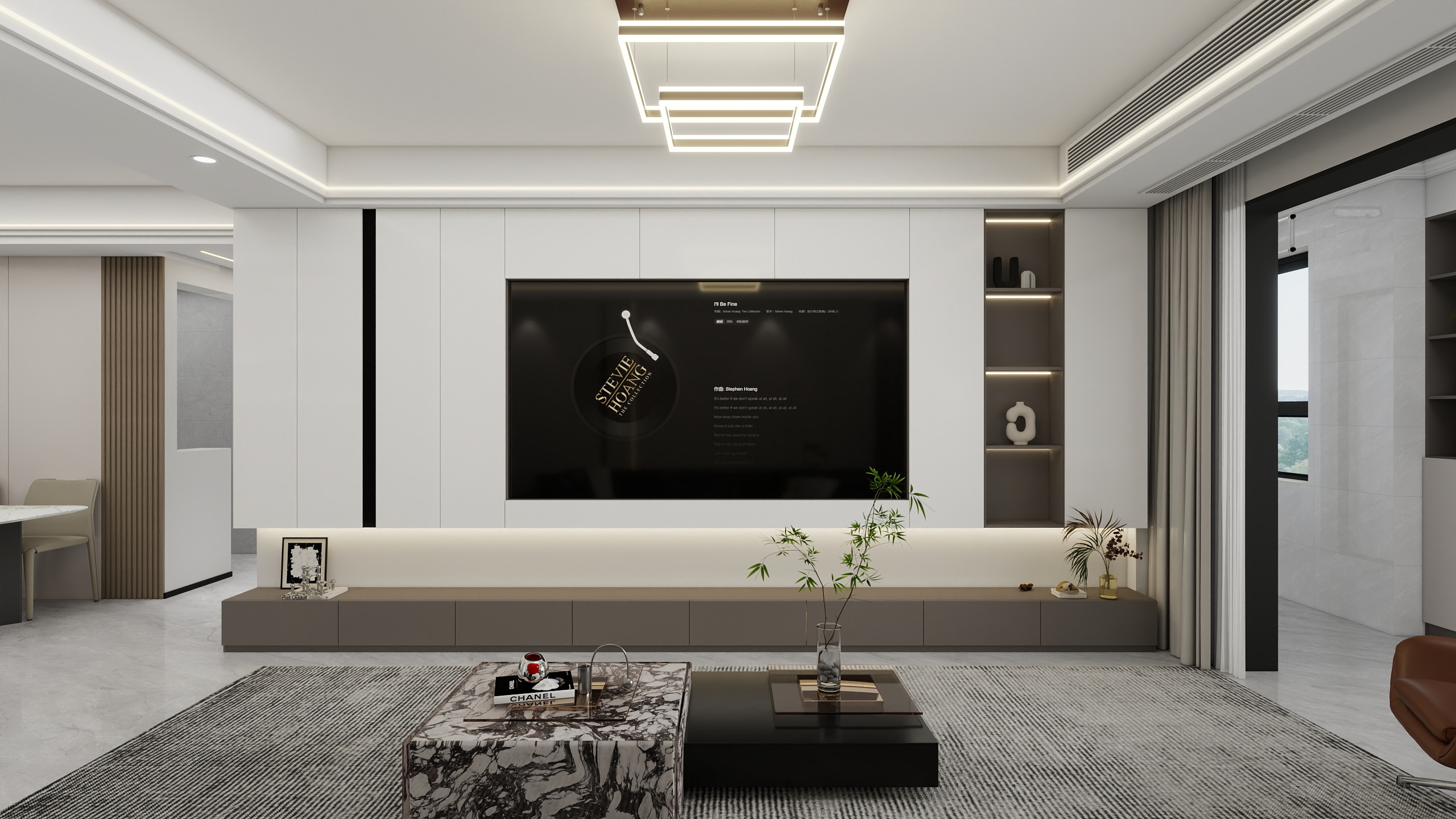 雾漫樱纪-120㎡3室-装修设计方案